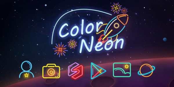 Color Neon GO Launcher Theme screenshot 4