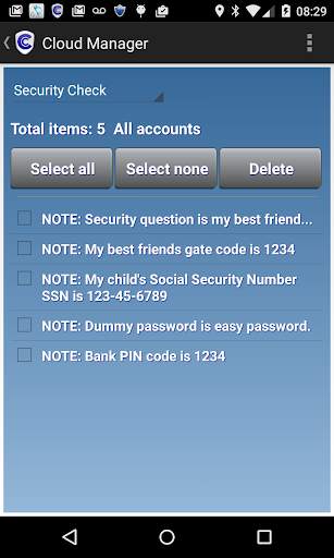 Anti-Cloud, Anti-Snooping App screenshot 2