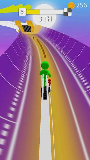 Turbo Race With Stars - Fun Run 3D Challenge screenshot 1