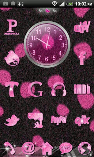 Pink Cheetah for Go Launcher screenshot 7