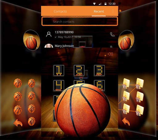 Bola Basket Theme Basketball screenshot 2