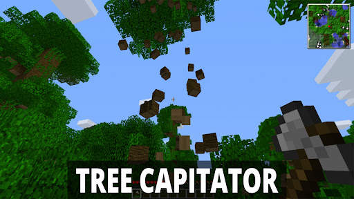 Tree Capitator Mod Minecraft screenshot 1