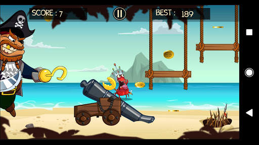 Treasure Crab - Pirate Adventure Game screenshot 2