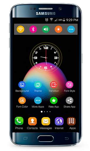 Launcher Moto E4 Plus Theme screenshot 2