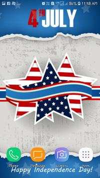 Independence Day Live Wallpaper USA screenshot 2