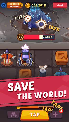 Tank Evolution: Merge n Defense King of Monsters! скриншот 7