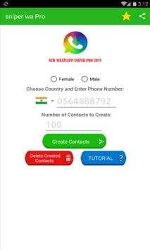 wa sniper pro 2018 - search auto invited friend screenshot 3