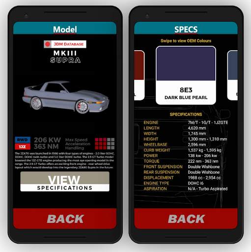 Supra Database screenshot 3