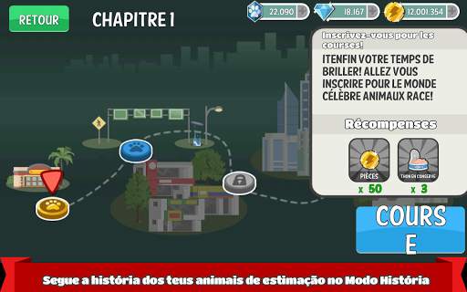 Pets Race Un jeu de course en mode PvP multijoueur screenshot 4