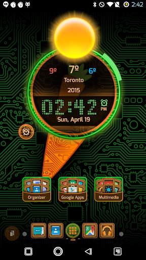 PCB Carrot ⁞ TSF Shell 3 Theme स्क्रीनशॉट 2