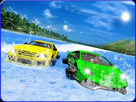 Water Surfing Car Racing 3D screenshot 14