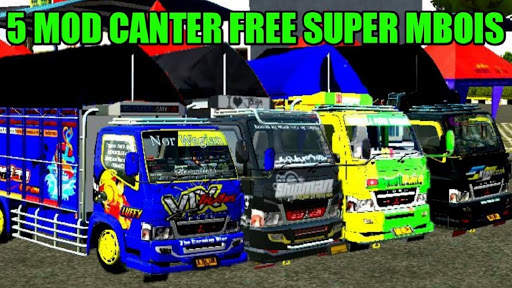 Mod Truck Canter Full Variasi screenshot 2