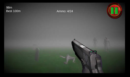 Zombie Shooter: Run Away 3D screenshot 2