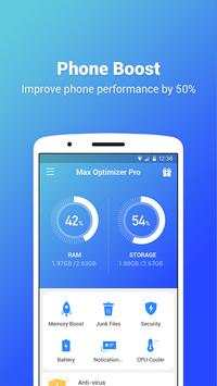 Max Optimizer Pro - easy to use & boost phone fast screenshot 1