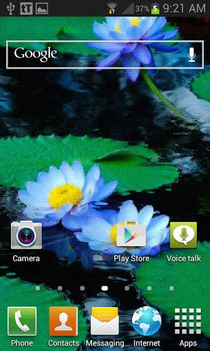 Nature Lotus Live Wallpaper screenshot 2