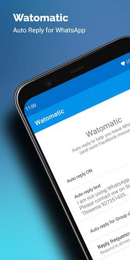 Watomatic - WhatsApp Auto-reactie Bot screenshot 1
