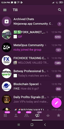 New Telegram lite Unofficial, plus messenger 2021 screenshot 3