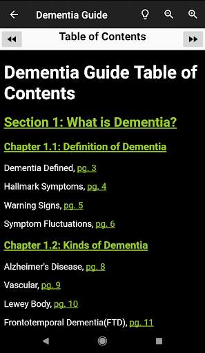 Dementia Guide Expert скриншот 4