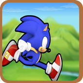 Super sonic run icon