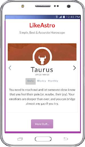 LikeAstro Horoscope screenshot 2