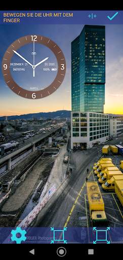 Analog Clock Live Wallpaper screenshot 5