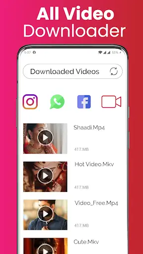 Video download app - Free downloader screenshot 2