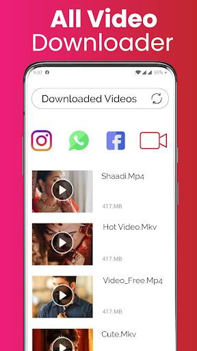 Video download app - Free downloader screenshot 2