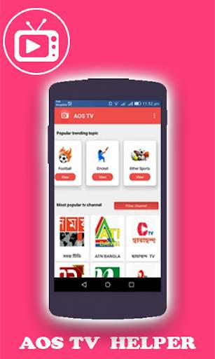AOS TV - Free HD Live TV Guide screenshot 2