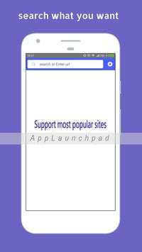 Private browser & Downloader screenshot 1