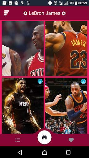 🔥LeBron James Fond d'écran  HD | wallpaper 4K 🏀 screenshot 1