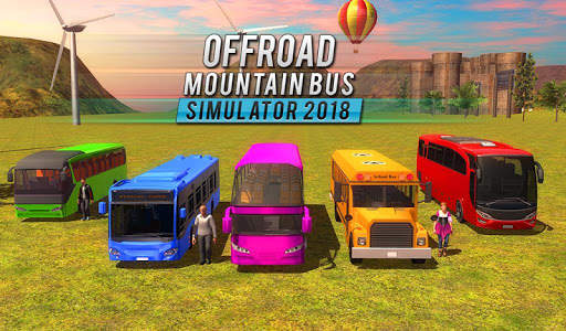 Offroad Tracks Bus Racing: Driving games screenshot 9