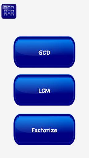 LCM GCD Calculator Prime Factor Math Numbers Lite screenshot 1