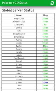 Online Status of Pokemon GO screenshot 6