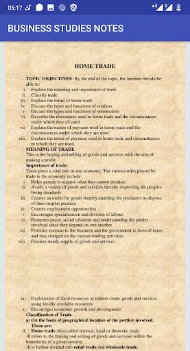 Business Studies Form 1-Form 4 Notes screenshot 8