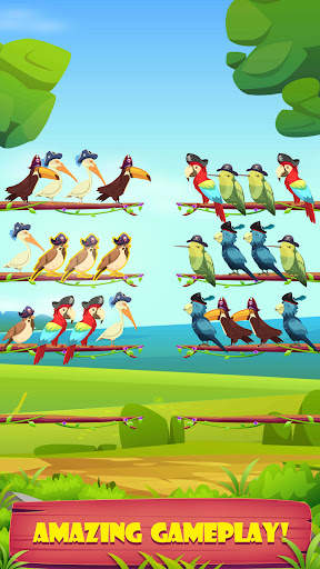 Pirate Bird Sort screenshot 3