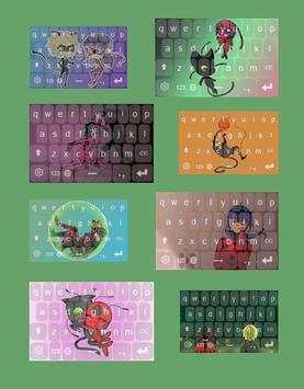 Cat Noir Keyboard 2 تصوير الشاشة