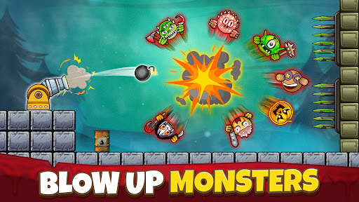 Crush the Monsters：Foul Puzzle screenshot 1