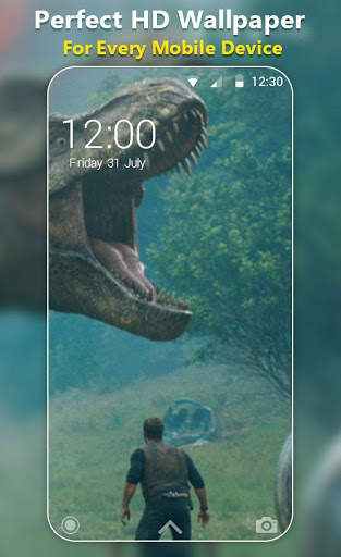 Dinosaur Live Wallpaper HD screenshot 1