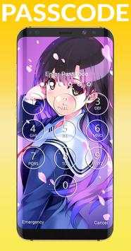 Anime for Girls Pattern Lock Screen screenshot 3