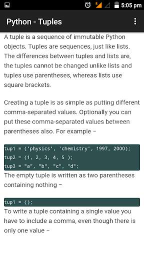 Python - Data Structure Tutorial скриншот 6