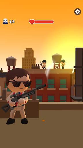 Mafia Sniper — Wars of Clans screenshot 1