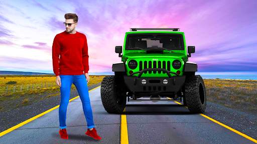 Jeep Photo Editor-Photo Frames screenshot 1