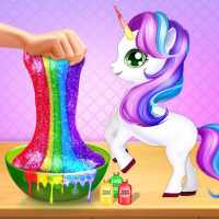 Rainbow Unicorn Slime Maker - Jelly Toy Fun logo