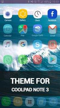Launcher Theme for Coolpad note 3 Hd 4k wallpaper screenshot 1