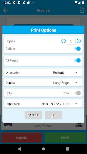 PrinterOn screenshot 3