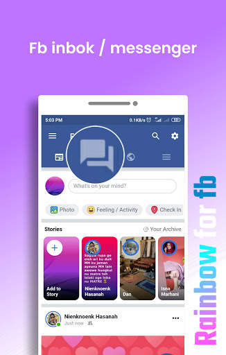 Rainbow For Facebook screenshot 3