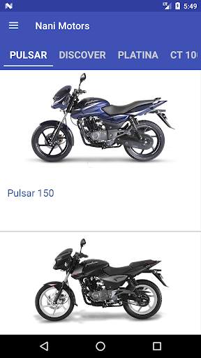 Nani Bajaj Motors screenshot 1