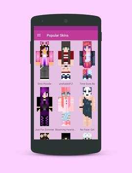 New Girl Skins for Minecraft screenshot 1