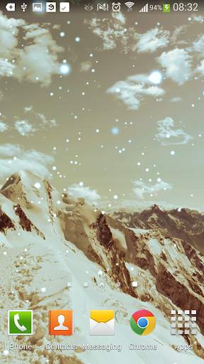 Winter Mountain Live Wallpaper screenshot 4