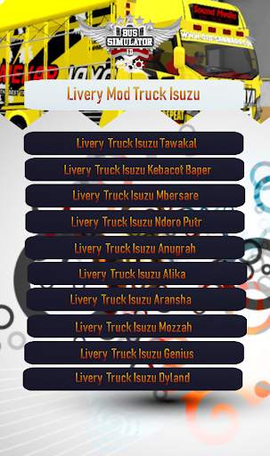 Livery Mod Truck Isuzu NMR71 screenshot 1